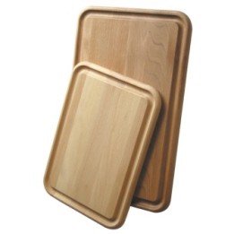 Grande planche de cuisine en hêtre huilé, certifié FSC - 45 x 30 x 2cm - Ah Table