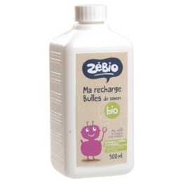 Ricarica di bolle di sapone naturale - 500ml - Zélio