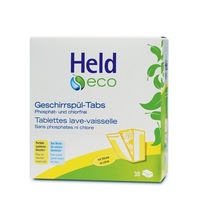 Ancien emballage: Tablettes lave-vaisselle - 30x 20g - Held ECO