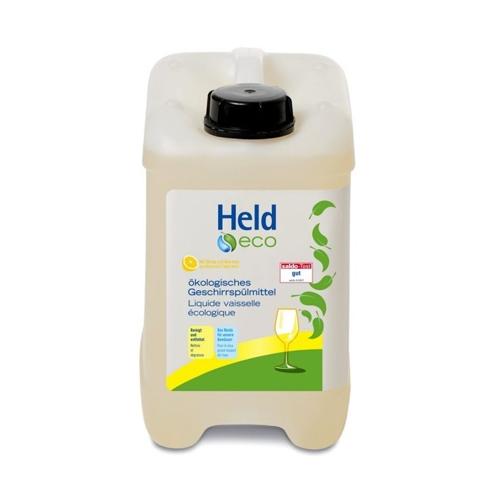 Liquido per piatti, ecologico - Limone & Aloe Vera - 5L - Held by Ecover