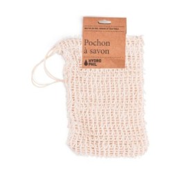Pochon à savon sans plastique, 100% en Sisal biologique - Hydrophil