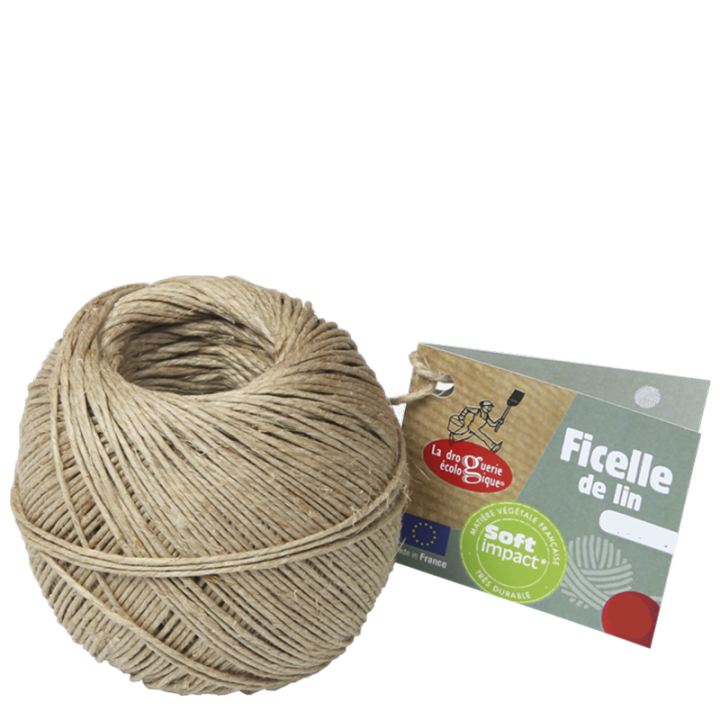 Corda di lino francese di 2,5 mm - 32 m - La Droguerie Écologique
