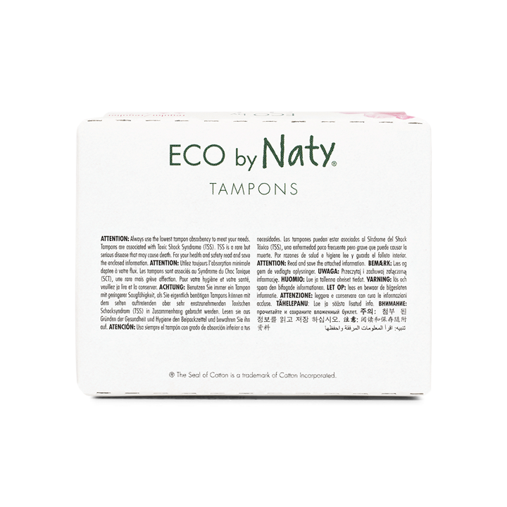Tamponi igienici Regular (senza applicatore) - 18 pz. - Naty