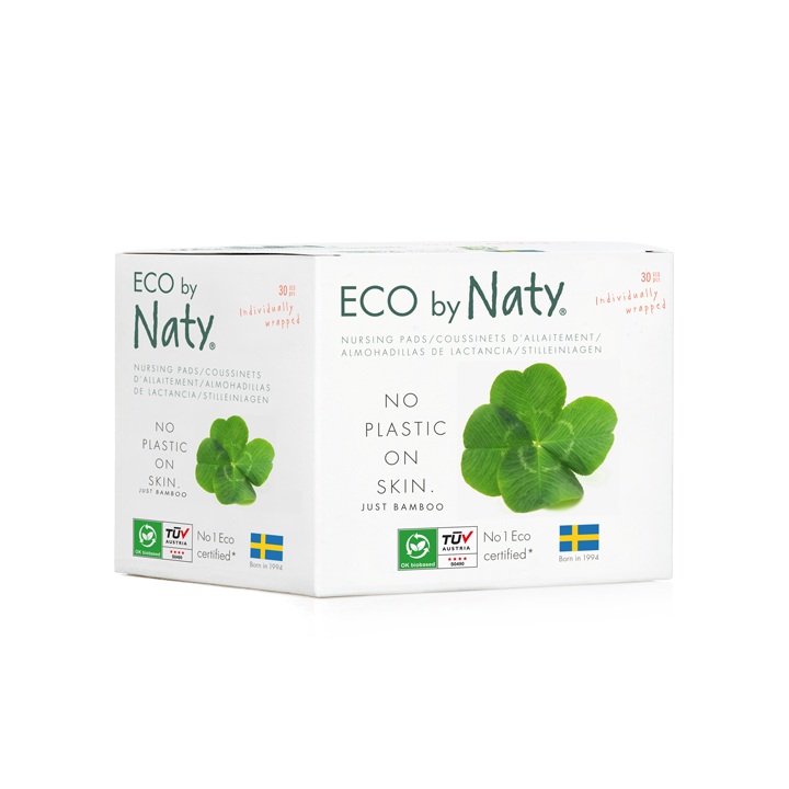Coussinets d'allaitement, compostable - 30 pces - Naty