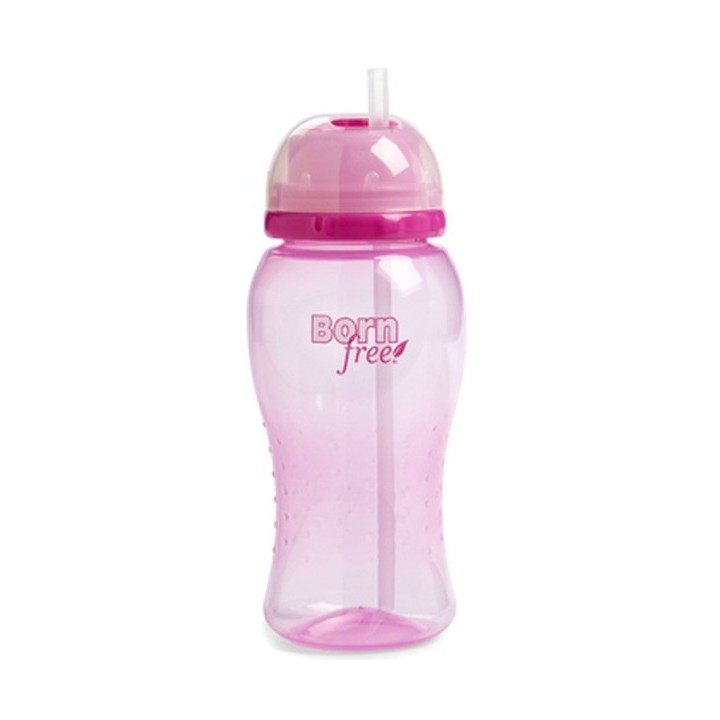 Vetro con paglia (stupido bambino) - 440ml - Born Free