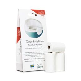 Clean Potty, Inserti di ricarica, biodegradabile - 3x 10 pz. - Naty