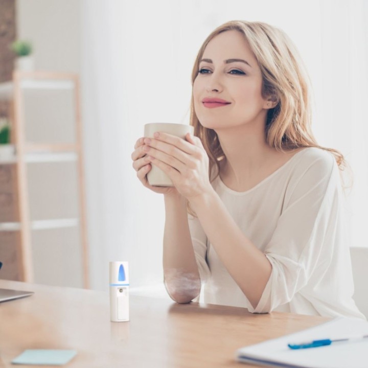 Diffusore ad ultrasuoni per oli essenziali e acque floreali, MISTILIA - Innnobiz