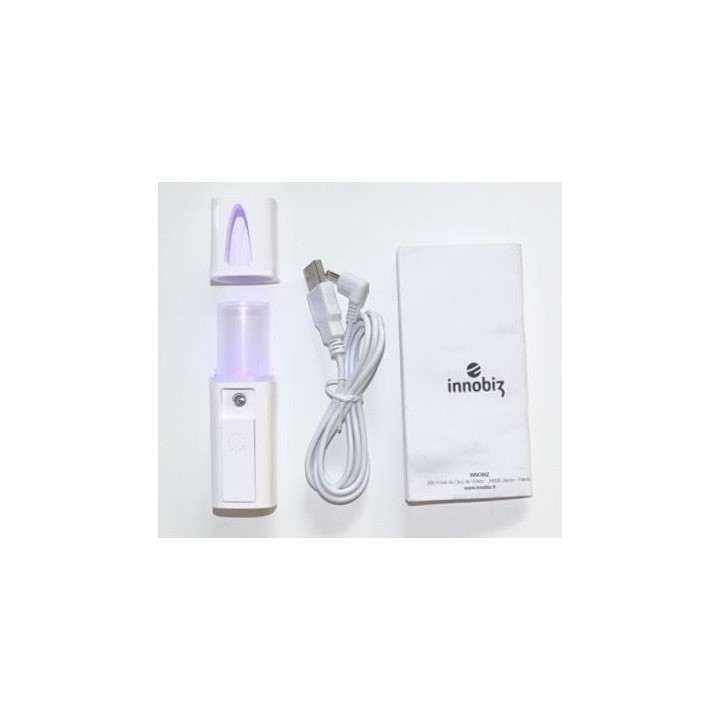 Diffuseur d'huiles essentielles et d'eaux florales Ultrasonique de poche, MISTILIA - Innnobiz