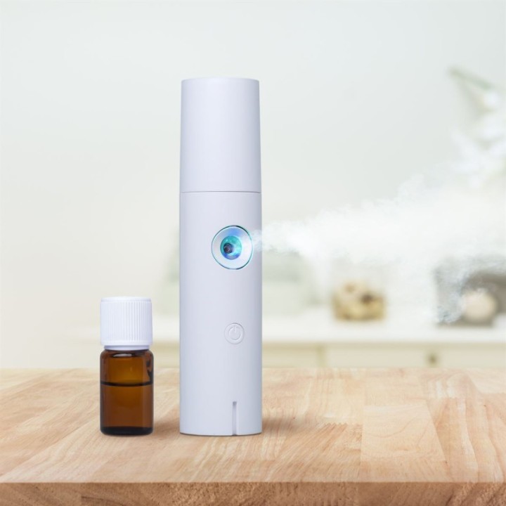 Diffuseur d'huiles essentielles par Ultra-nébulisation avec batterie, LILIA - Innnobiz