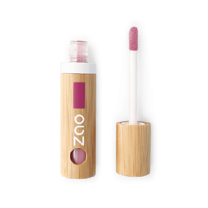 Bio Lippen-Lack (Lip Polsih), BIO & Veganer - N° 037, Rosenholz - 3,8ml - Zao