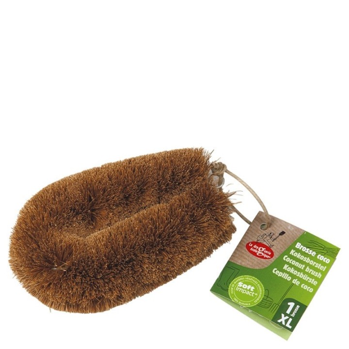 Bürste in Coco (groß), Mehrzweck - 1 Stk. (18cm) - La Droguerie écologique