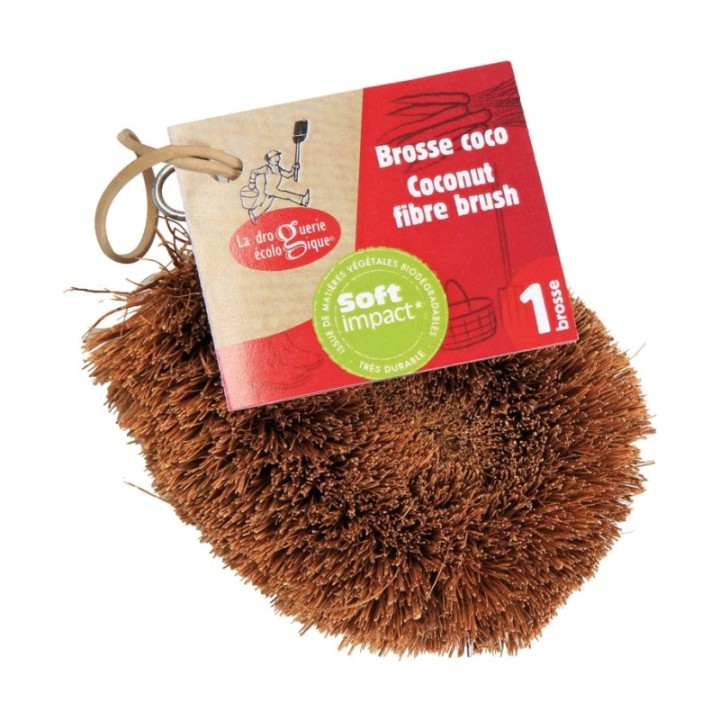 Bürste in Coco, Mehrzweck - 1 Stk. (10cm) - La Droguerie écologique