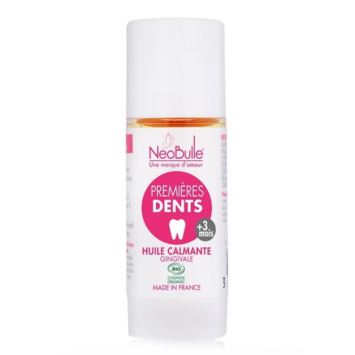 Olio lenitivo BIO, Primi denti - 9ml - Neobulle