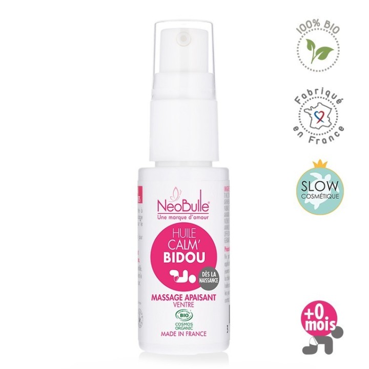Beruhigendes Bio-Massageöl für den Bauch, Calm'bidou - 20ml - NéoBulle
