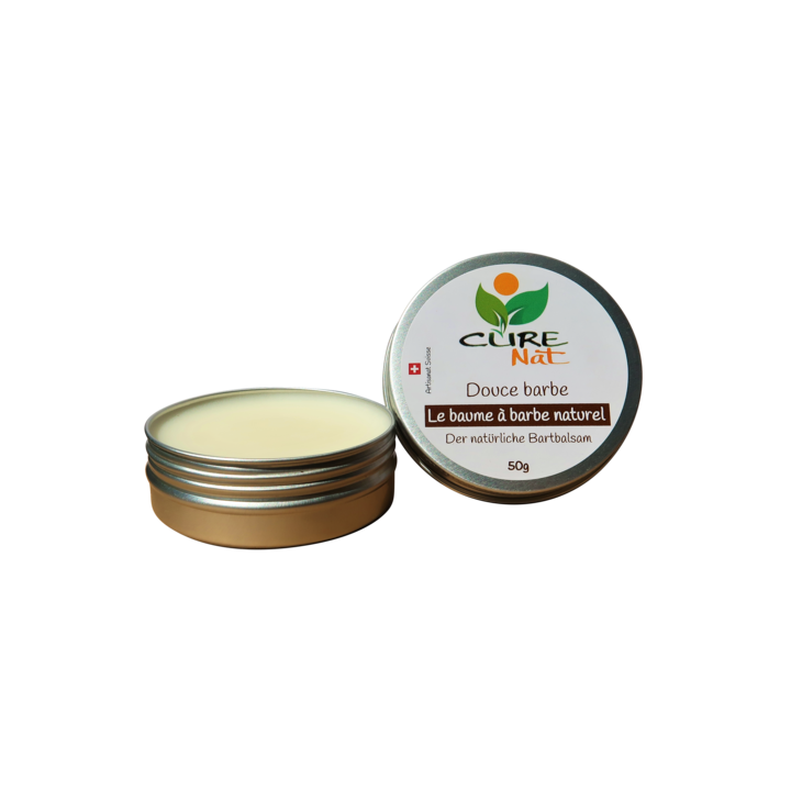 Baume à Barbe 100% naturel et artisanal, Douce Barbe - 50g - Curenat