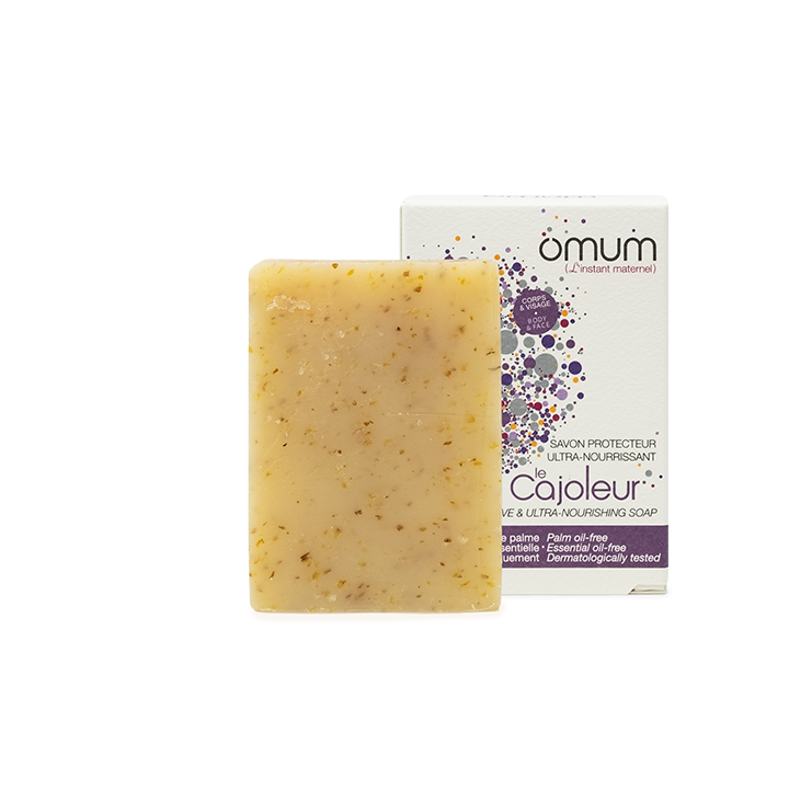 Le Cajoleur, Sapone protettivo Nutriente - 100g - Omum