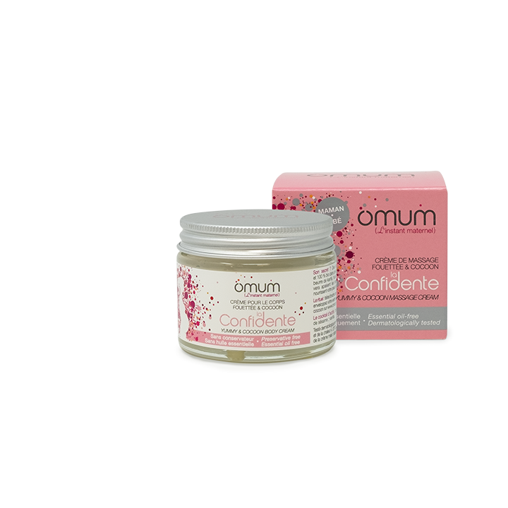 La Confidente, Crème de massage fouettée & cocoon - 50ml - Omum
