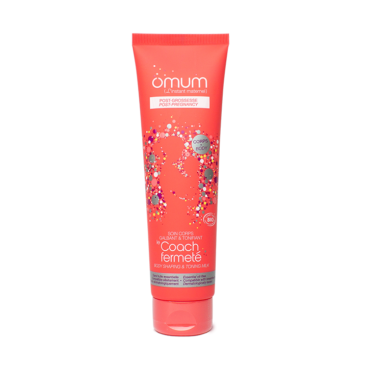 Der Firming Coach ist eine formende und tonisierende Körperpflege, nach der Schwangerschaft - 150ml - Omum