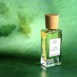 Eau de parfum, "Divine Émeraude" mit Quellwasser und ätherischen Ölen, Bio, veganer und 100% natürlich - 30ml - Aimée de Mars