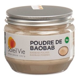 Poudre de Baobab Bio, aux vertus insoupçonnables - 80g - Soleil Vie