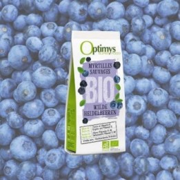 Bio-Wildheidelbeeren, die wunderbare Frucht des Waldes - 180g - Optimys