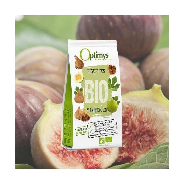 Bio-Mini-Feigen, ein außergewöhnlicher Geschmack - 250g - Optimys