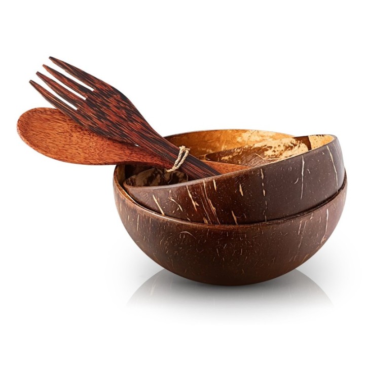 Bol de noix de coco, poli et durable - 1 pce - Bambaw