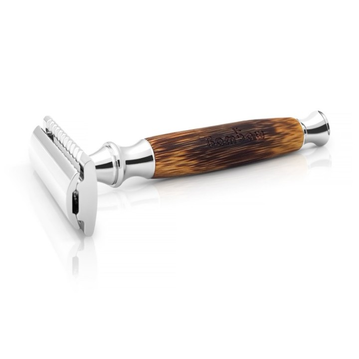 Rasoir de sûreté en bambou, pour hommes et femmes - Bambaw