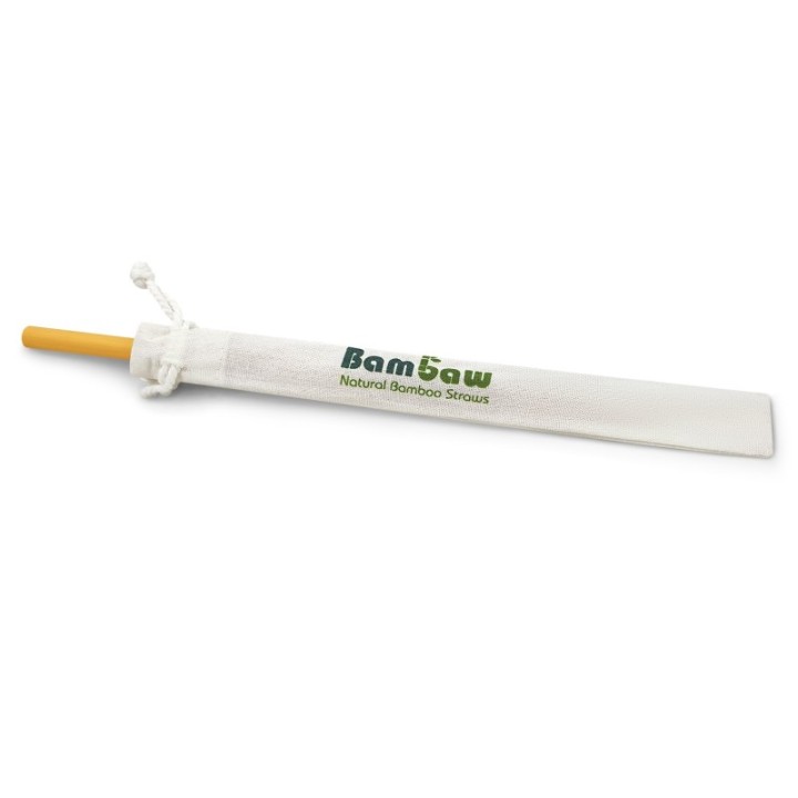 Set di paglia di bambù riutilizzabile, MOD + coperchio + spazzola - Bambaw