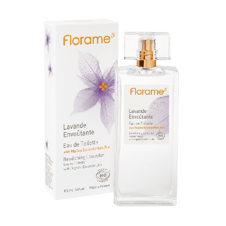 Eau de Toilette aux huiles essentielles Bio, Zaubernder Lavendel - 100ml - Florame