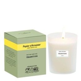 Candela in cera vegetale e stoppino di cotone, Tradizione - 220g, circa 50h di combustione - Papier d'Arménie®