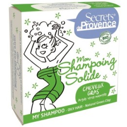Il mio shampoo solido, per capelli grassi - 85g - Secrets de Provence