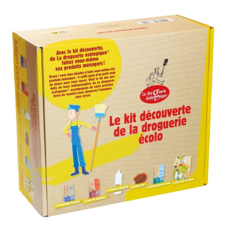Kit de découverte de la droguerie écolo - 6 produits - La Droguerie Ecologique