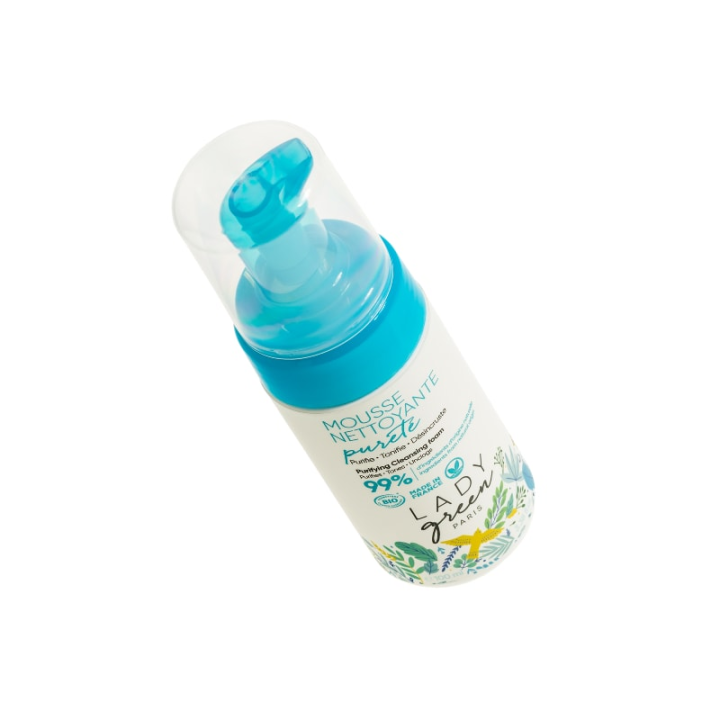 Mousse nettoyante "Rituel Pureté" - 125ml - Lady Green PARIS