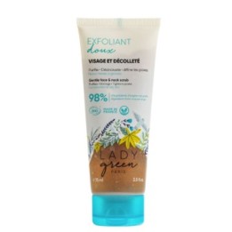 Bio-Sanftes Peeling - Reinigt, reinigt, verfeinert die Poren - 75ml - Lady Green