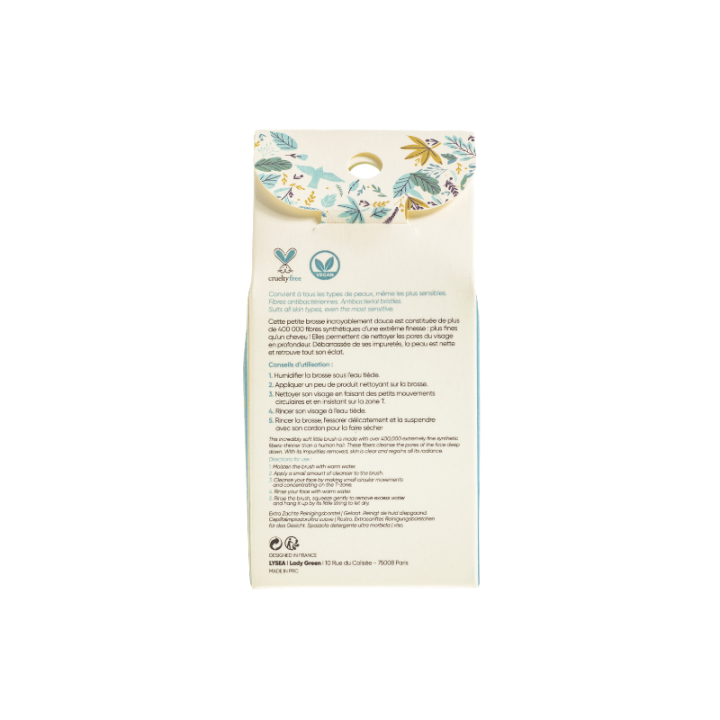 Brosse nettoyante ultra douce pour le visage - Lady Green