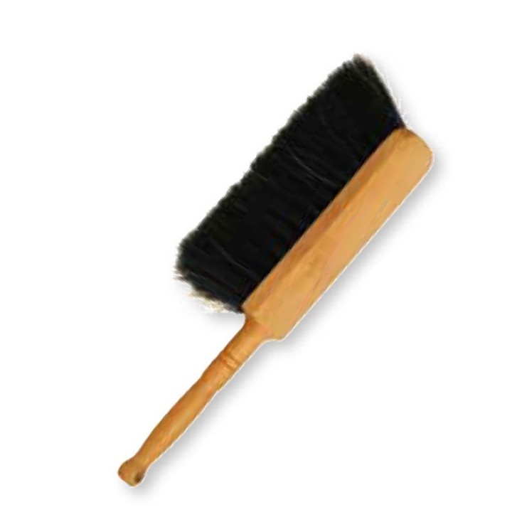 Faggio oliato e scopa in crine di cavallo - 29cm - La Droguerie Ecologique