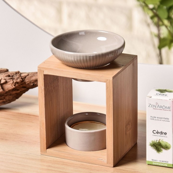 Brûle parfum à bougie, Naturéa YONA - ZEN'Arôme