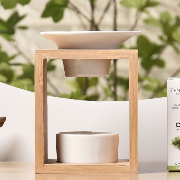 Brûle parfum à bougie, Naturéa ARUM - ZEN'Arôme