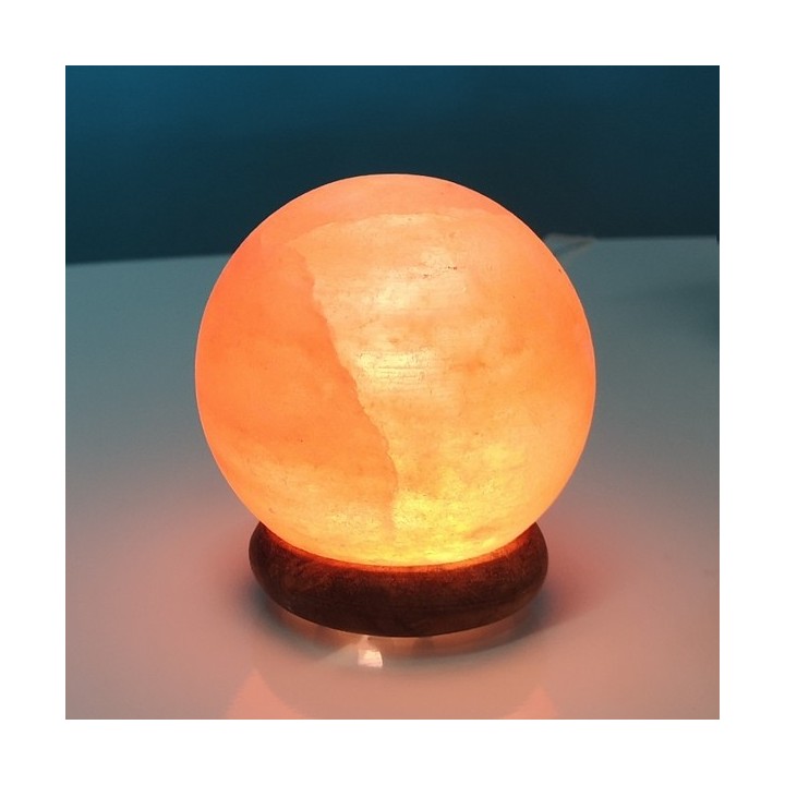 Himalaya-Salzkristall-Lampe (USB-LED), SHPERE - ZEN'Arôme