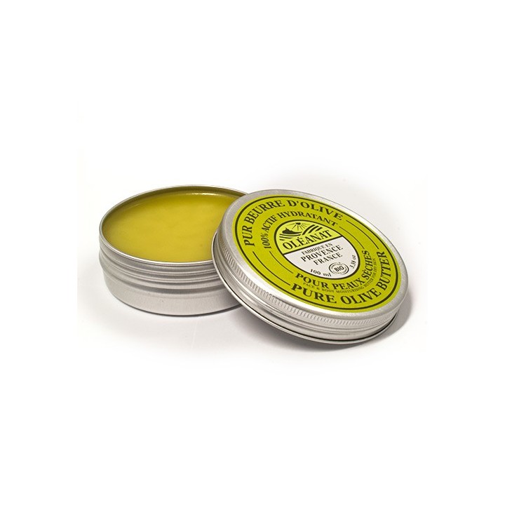Burro d'olio d'oliva biologico per il corpo - 30ml - Oléanat