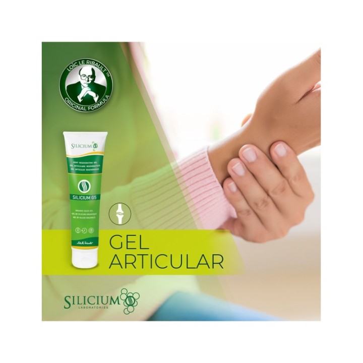 Silicium G5, Gel corporel pour articulations et muscles - 150ml - Silicium Laboratories (Loïc Le Ribault)