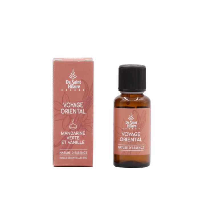 Complesso di oli essenziali organici per la diffusione, Viaggio Orientale - 30ml - De Saint-Hilaire