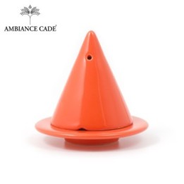 Merlin-Lampe zum Verbrennen von Kade-Holz, Orange - Ambiance Cade