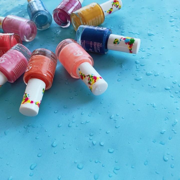 Vernis à ongles pelable pour enfants à base d'eau, sans solvants - Apple Blossom, hot pink - 9ml - SuncoatGirl