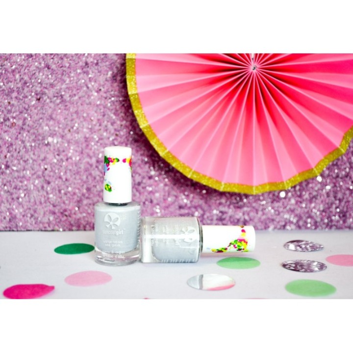 Smalto per unghie per bambini a base d'acqua, senza solventi, pelabile - Apple Blossom, hot pink - 9ml - SuncoatGirl