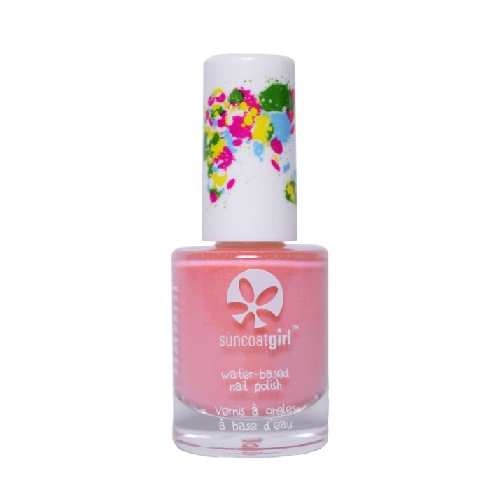 Abziehbarer Nagellack für Kinder, auf Wasserbasis und lösungsmittelfrei - Ballerina Beauty, true pink - 9ml - SuncoatGirl