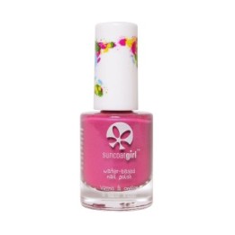 Smalto per unghie per bambini a base d'acqua, senza solventi, pelabile - Forever Fuchsia - 9ml - SuncoatGirl