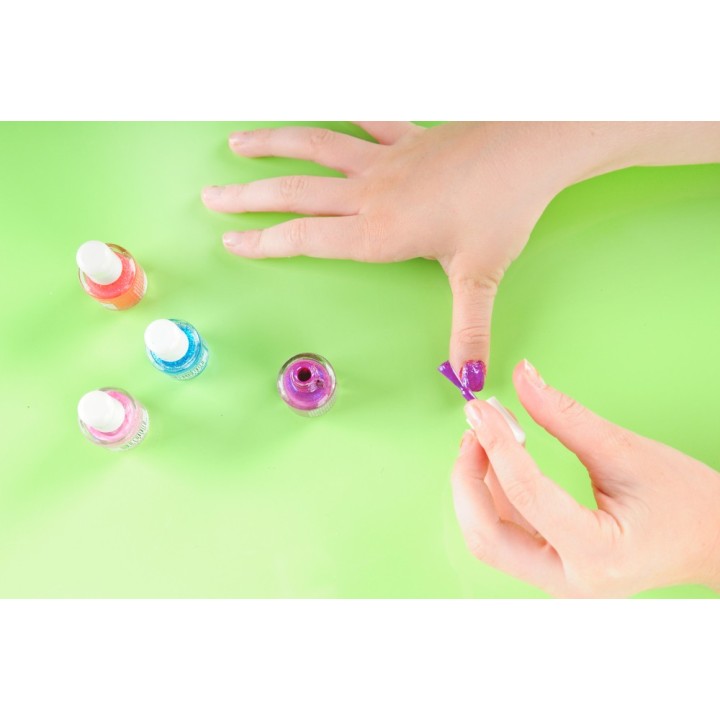 Coffret de Vernis à ongles pelable pour enfants à base d'eau - Mini Mani (12 Free + Vegan) - 6x2ml - SuncoatGirl
