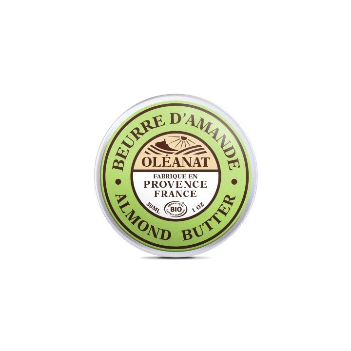 Bio-Süssmandelbutter, für Gesicht und Körper - 30ml - Oléanat